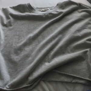 Long sleeve crop top